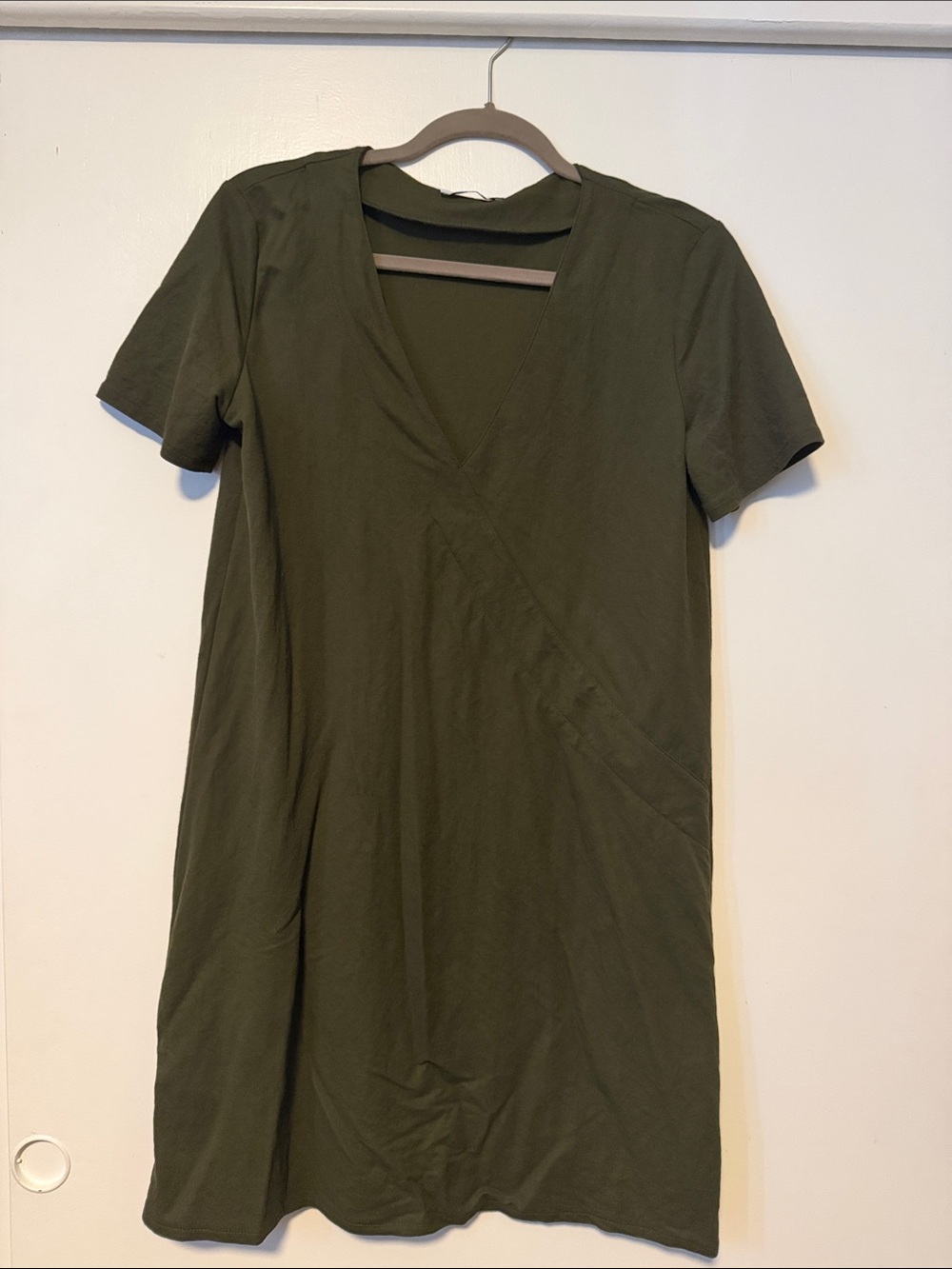 Zara Olive Green Dress